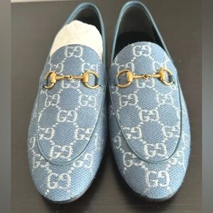 Gucci Light Blue Loafers